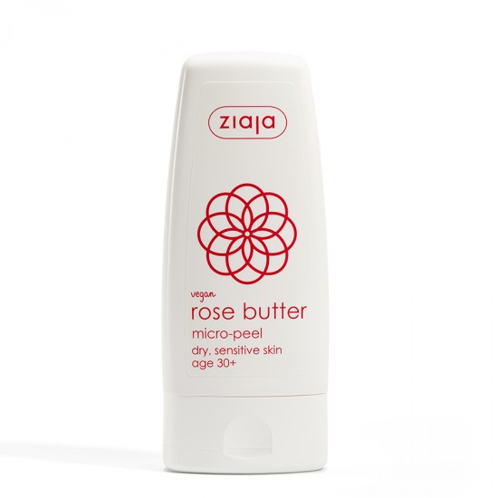 rose butter 30+ - ziaja - cosmetics - Rose butter micropeeling 60ml ZIAJA